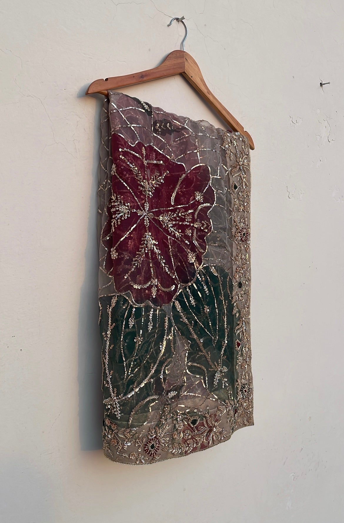 Bridal HandPainted Dupatta