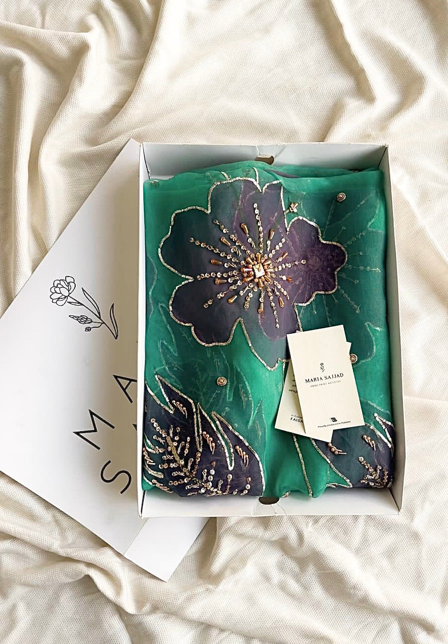 Festive HandPainted Dupatta