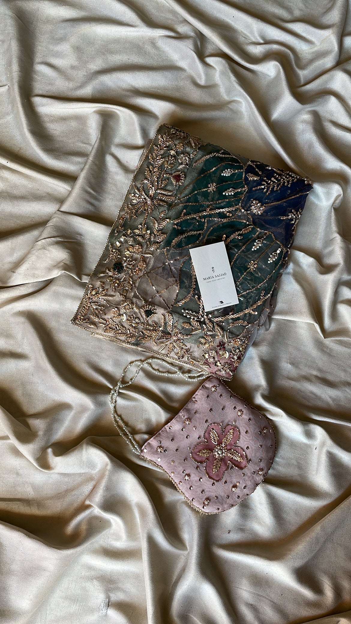 Bridal HandPainted Dupatta