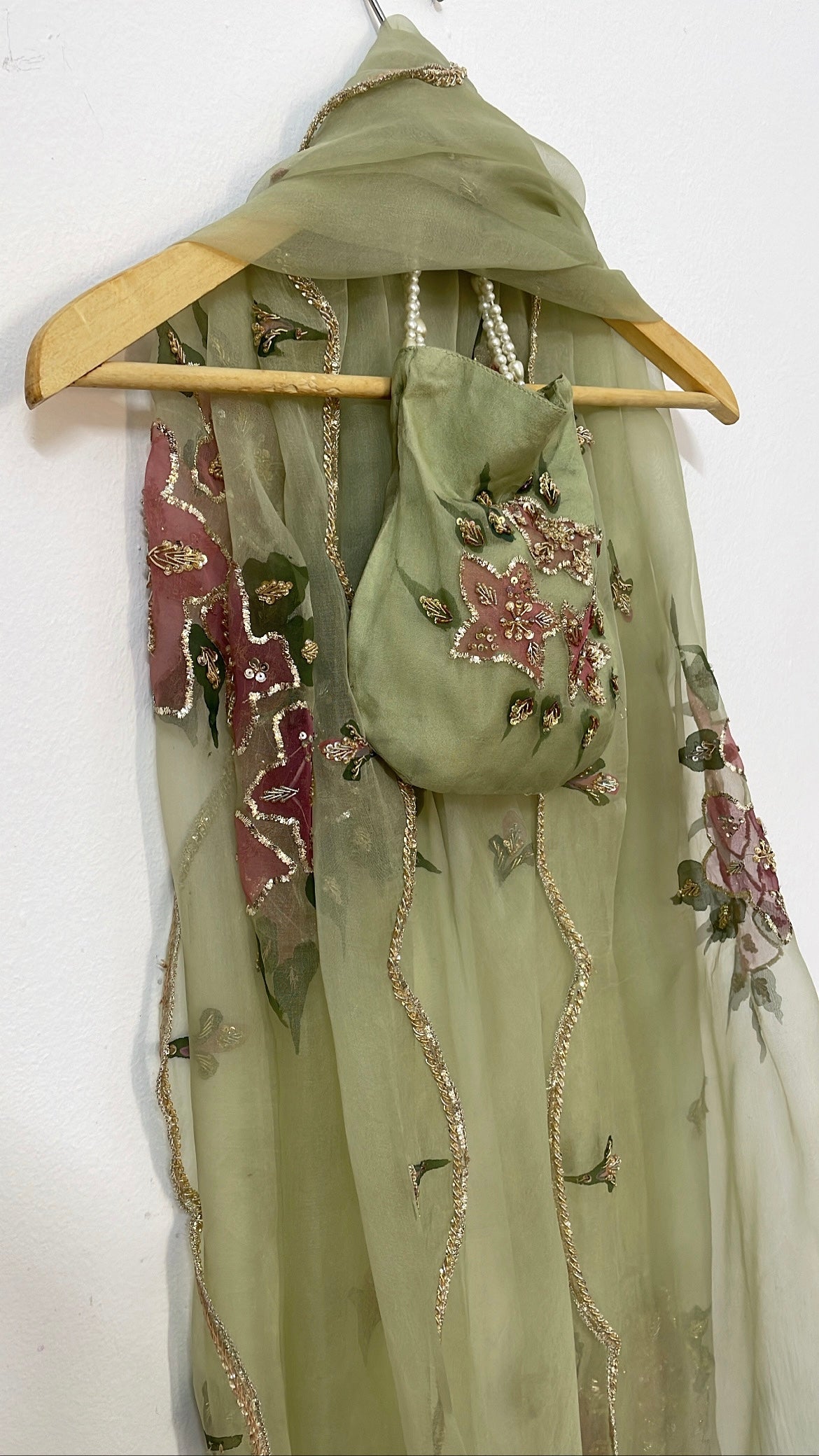 Festive HandPainted Dupatta