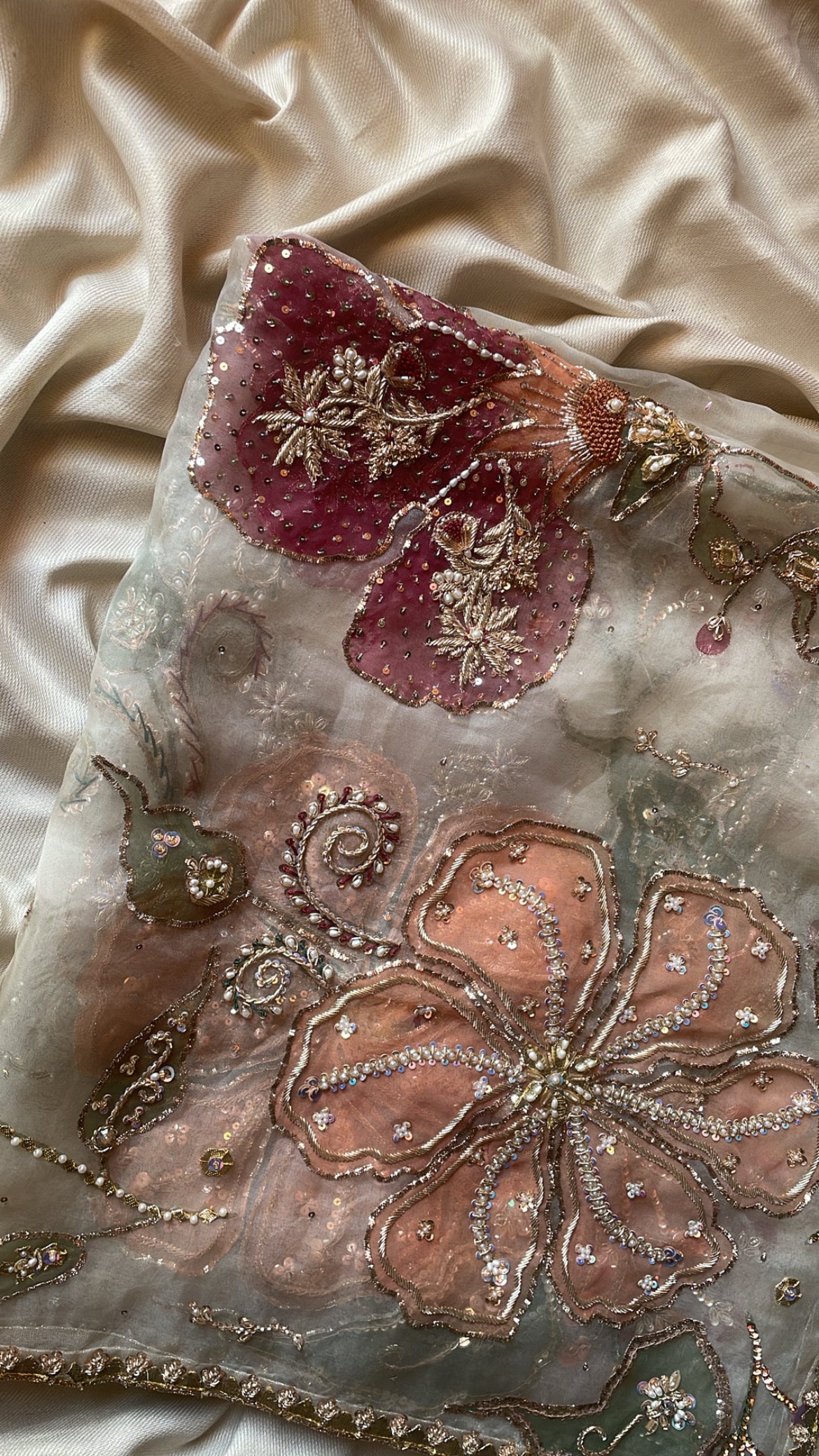 Formal Handpainted Dupatta