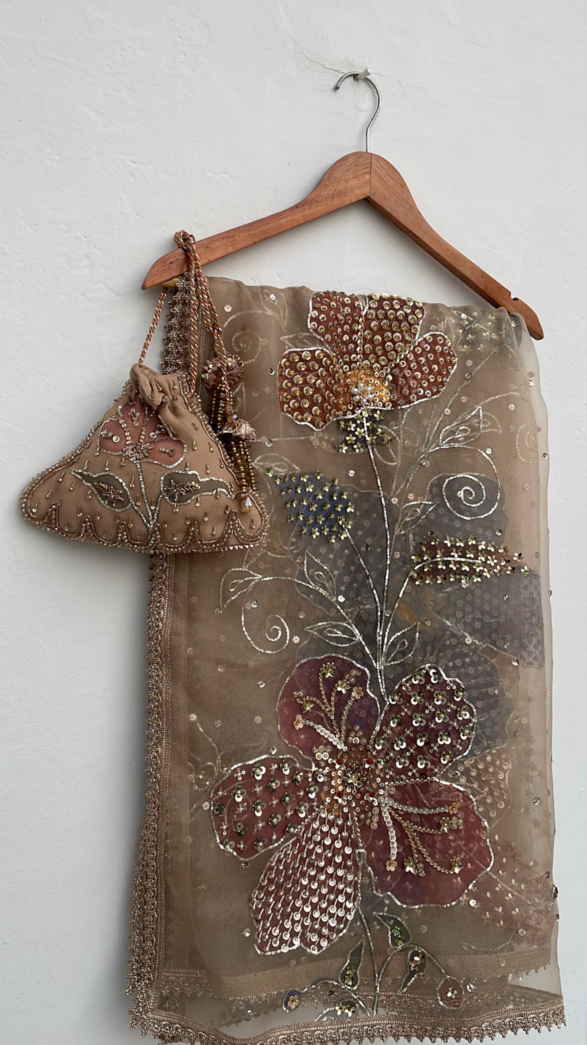 Festive HandPainted Dupatta