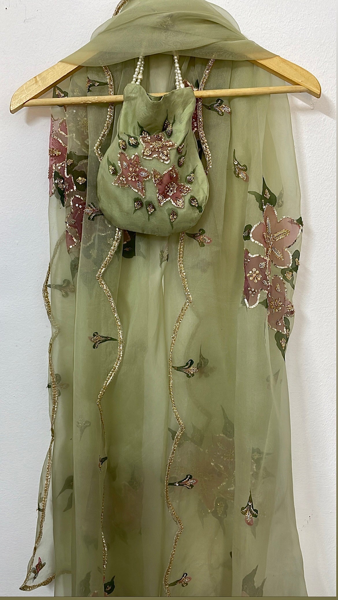 Festive HandPainted Dupatta