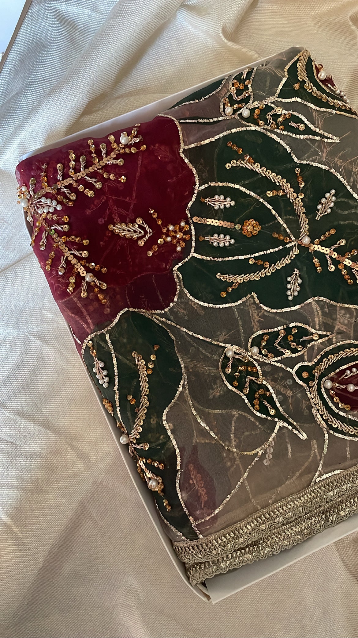 Festive HandPainted Dupatta